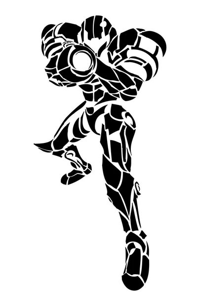 Byr Samus Takım Elbise Kalıbı (Sadece Plastik Aparattır!!!) 3D - 2