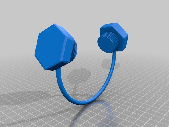 Byr Frankenstein'ın canavar cıvata kolyesi (Sadece Plastik Aparattır!!!) 3D - Resim 3