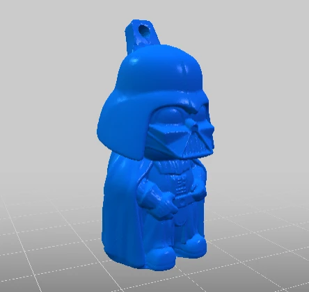 Mini Darth Vader'ın itech3dp'den Keychain'e remixlenmesi (Plastik Aparattır!!!) - 2