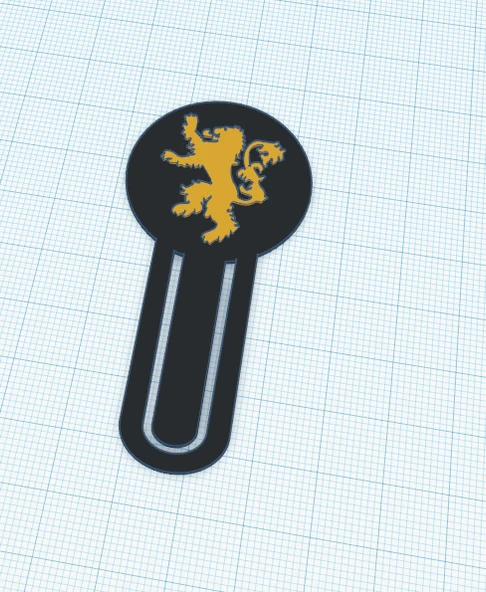 Byr House Lannister Bookmark (Plastik Aparattır!!!) 3D - Resim 3