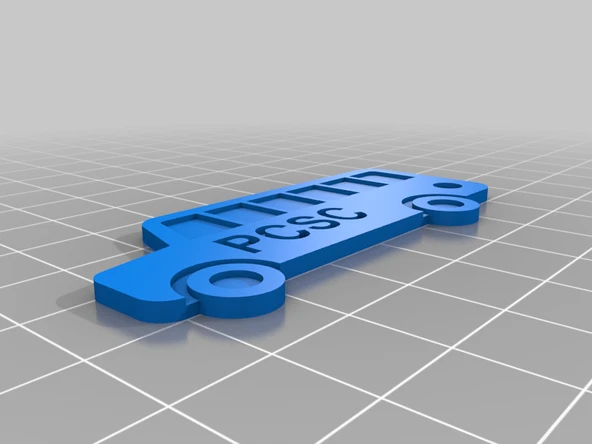 Byr PCSC Okul Otobüsü Anahtarlık (Plastik Aparattır!!!) 3D - 2