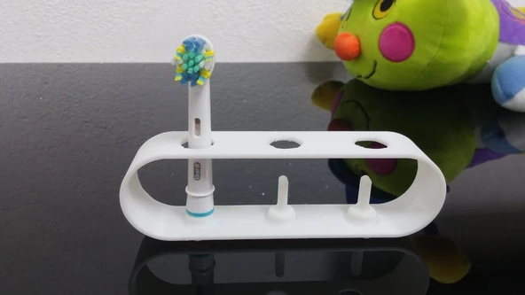 Oral-B Braun için ayaklı diş fırçası başlığı standı (Plastik Aparattır!!!)
