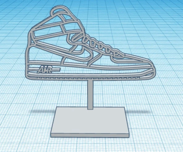 Nike Air Force 1 Logo Standı (Plastik Aparattır!!!)