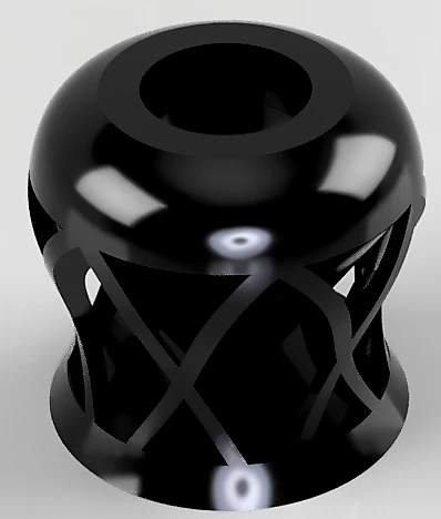 Byr Çay ışığı mumluk (Plastik Aparattır!!!) 3D - 3