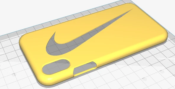 Byr iphone x nike kılıf (Sadece Plastik Aparattır!!!) 3D - Resim 2