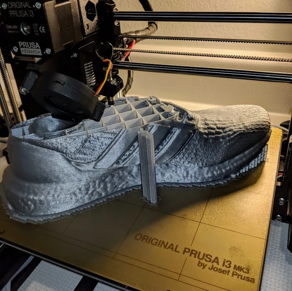 Byr Adidas Ultraboost 3.0 Ayakkabı (Plastik Aparattır!!!) 3D - Resim 3