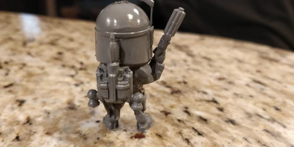 Mini Boba Fett (Plastik Aparattır!!!) - 5