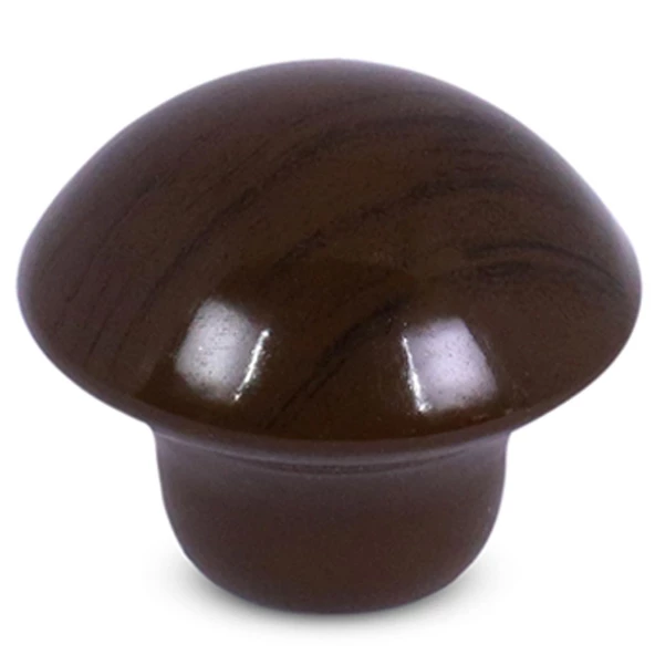 Mantar Düğme Kulp Çekmece Dolap Dolabı Kapak Kulpu Kulpları Kulbu Ceviz 4 Adet Mobilya Mutfak - 2