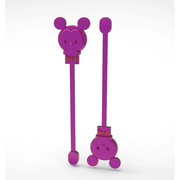 Byr Mickey Mouse Çay Kaşığı ♥ (Plastik Aparattır!!!) 3D