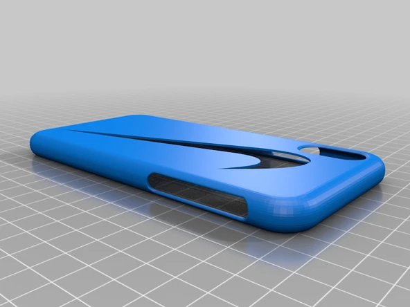 Byr iphone x nike kılıf (Sadece Plastik Aparattır!!!) 3D - Resim 3
