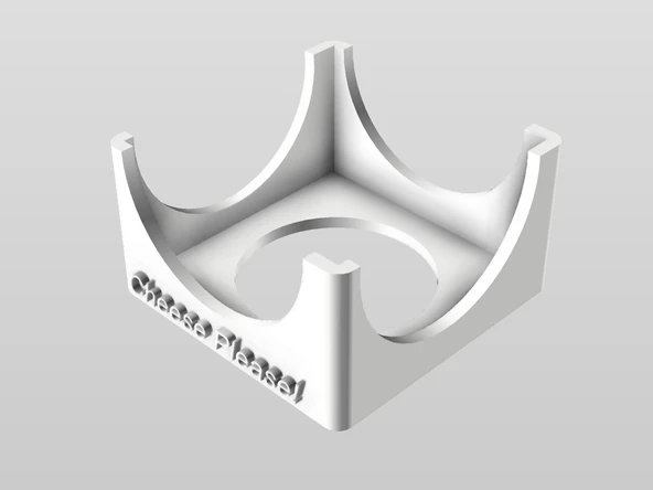 Byr Dilimlenmiş peynir hapsisi (Sadece Plastik Aparattır!!!) 3D - 4