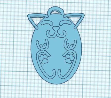 Byr Yavru kedi anahtar zinciri kolye şey (Sadece Plastik Aparattır!!!) 3D - Resim 2