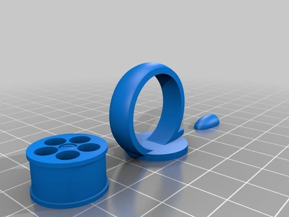 Byr "La Petit Protector" Yüzük Tabancası (Plastik Aparattır!!!) 3D ürün görseli