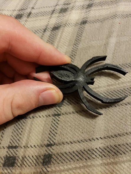 Byr Örümcek Yüzük Topper (Plastik Aparattır!!!) 3D - Resim 2