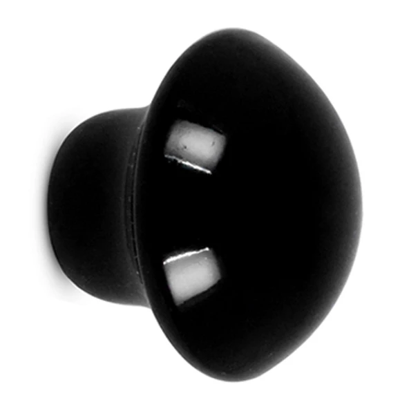 Mantar Düğme Kulp Çekmece Dolap Dolabı Kapak Kulpu Kulpları Kulbu Siyah (4 ADET) Mobilya Mutfak - 4