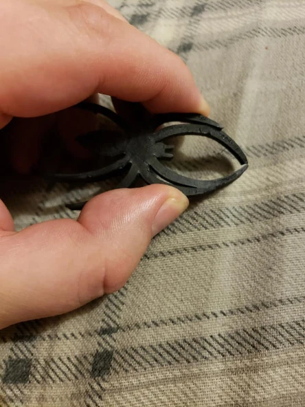 Byr Örümcek Yüzük Topper (Plastik Aparattır!!!) 3D - Resim 4