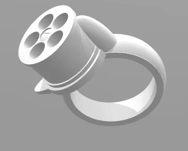 Byr "La Petit Protector" Yüzük Tabancası (Plastik Aparattır!!!) 3D - Resim 3