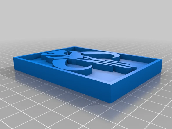 Byr Mandalor Plaketi (Sadece Plastik Aparattır!!!) 3D - 3