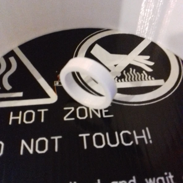 Byr Düz Yüzük İnce - Boyut 7 (Plastik Aparattır!!!) 3D - Resim 3