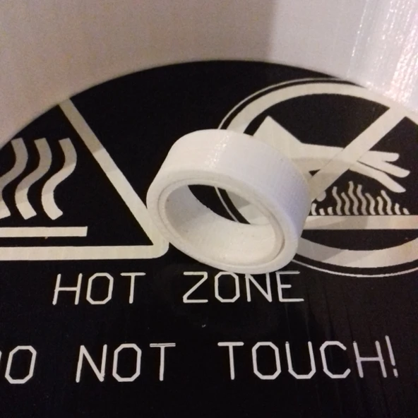 Byr Fidget Yüzük Düz - Boyut 7 (Plastik Aparattır!!!) 3D - Resim 3