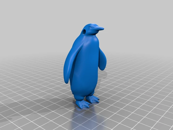 Byr Penguen Küpe (Sadece Plastik Aparattır!!!) 3D - 4
