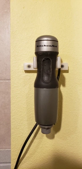 Byr KitchenAid el blender için duvar montajı (Sadece Plastik Aparattır!!!) 3D