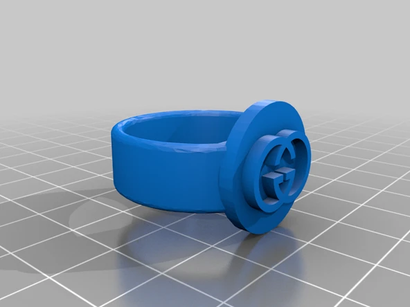 Byr Gucci Yüzük (Plastik Aparattır!!!) 3D - Resim 3