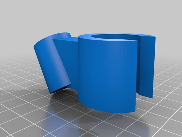 Byr duş başlığı ofseti (Sadece Plastik Aparattır!!!) 3D - Resim 3