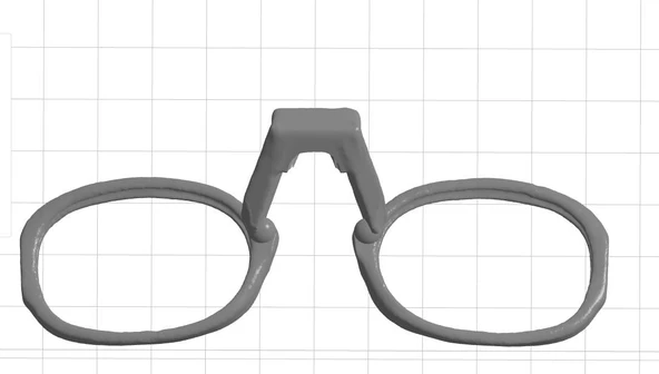 Byr Remix Çocuk Çerçeveleri Nonny Mask Lensler arasında 10 mm daha dar (Sadece Plastik Aparattır!!!) 3D - Resim 2