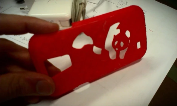 Samsung s4 mini panda tarzı kapak (Plastik Aparattır!!!)