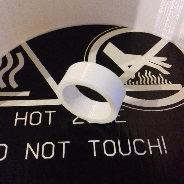 Byr Düz Yüzük - Boyut 7 (Plastik Aparattır!!!) 3D - Resim 3