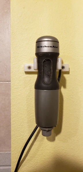 Byr KitchenAid el blender için duvar montajı (Sadece Plastik Aparattır!!!) 3D - 3