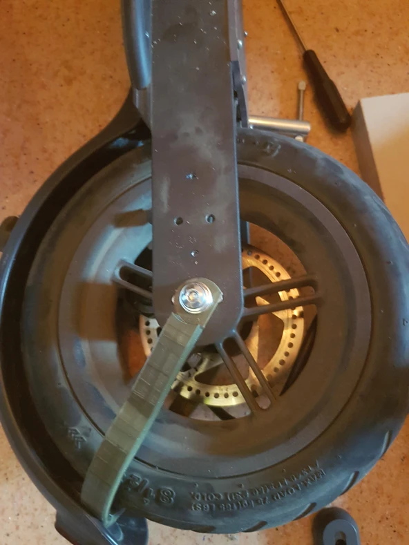 Byr Xiaomi M365 çamurluk braketi (Sadece Plastik Aparattır!!!) 3D - 4