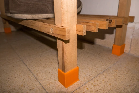 Byr Ayakkabı rafı bacakları uzantısı (Sadece Plastik Aparattır!!!) 3D - Resim 2