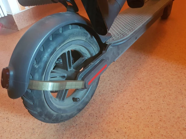 Byr Xiaomi M365 çamurluk braketi (Sadece Plastik Aparattır!!!) 3D - 2