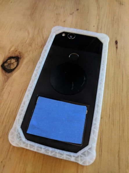 Google Pixel 2 - TPU Tampon Kılıfı (Plastik Aparattır!!!)