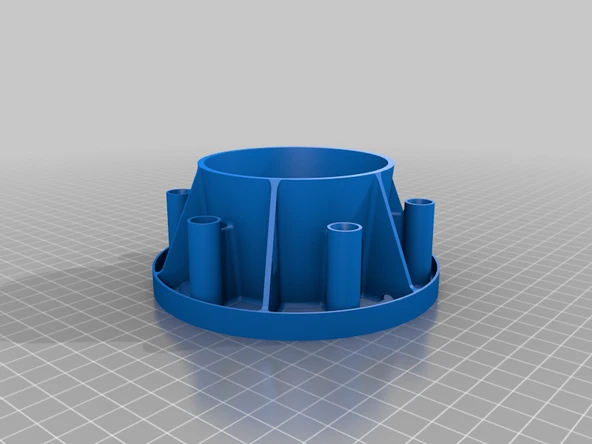 Byr Çocuklar için Dökülmeye Dayanıklı Boya Fırçası Yıkama Bardak Tutucu (Sadece Plastik Aparattır!!!) 3D - 3