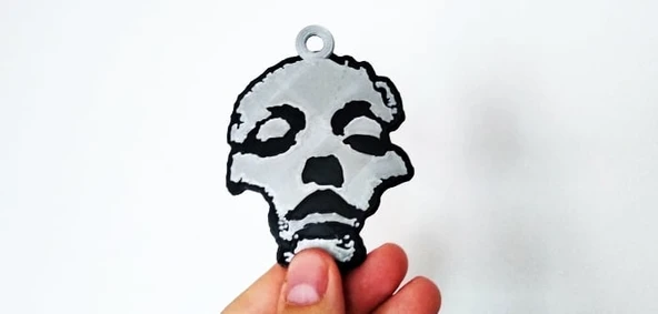 Byr Converge - "Jane Doe" anahtarlık (Sadece Plastik Aparattır!!!) 3D - 1