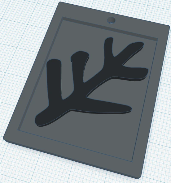 Byr Yaşlı Burcu Kolye (Sadece Plastik Aparattır!!!) 3D - Resim 2