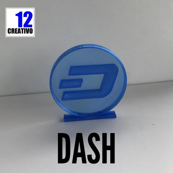 Dash Coin Crypto Para Birimi Stand (Plastik Aparattır!!!)