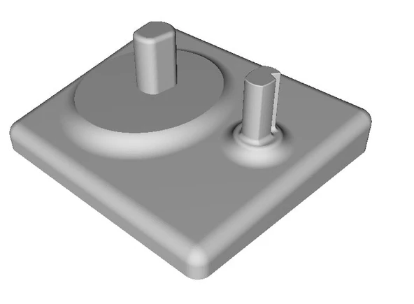 Byr Oral-B Braun diş fırçası + 1 başlık standı (Sadece Plastik Aparattır!!!) 3D - Resim 3