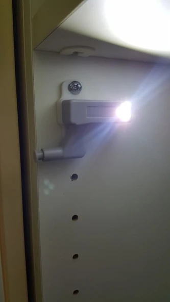 Byr Gococomma dolap menteşe LED sensör için yular (Sadece Plastik Aparattır!!!) 3D