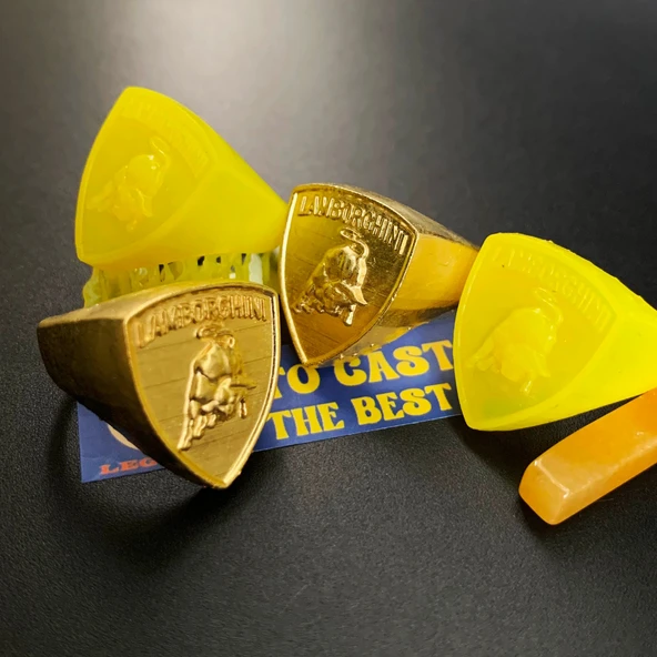 Byr Lamborghini kabartmalı mücevher yüzük (Plastik Aparattır!!!) 3D - Resim 3