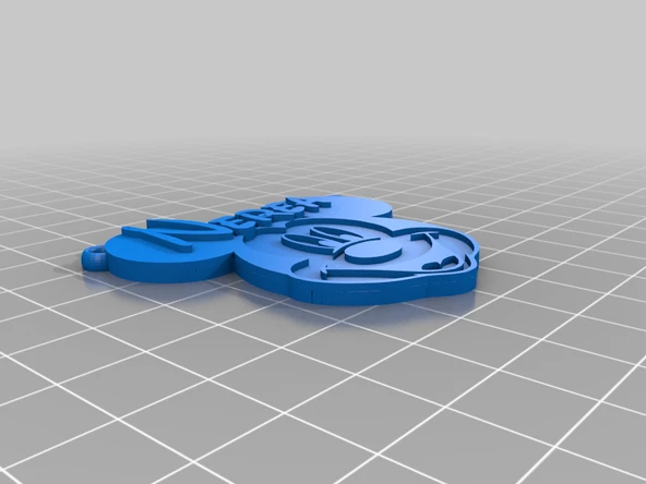 Byr Nerea Mickey Kolye (Sadece Plastik Aparattır!!!) 3D - Resim 3