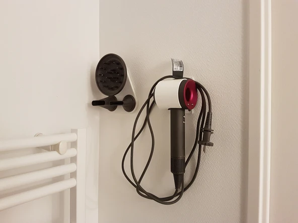 Byr DYSON SONIC ve Nozul - Duvara Montaj (Plastik Aparattır!!!) 3D - Resim 3