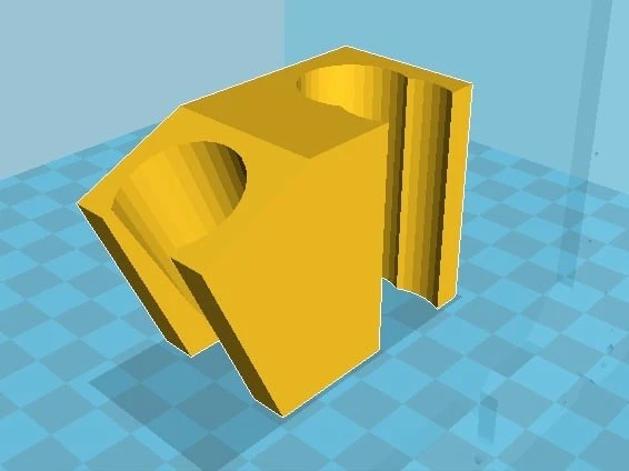 Byr 23mm boru için Duş Başlığı tutucusu (Sadece Plastik Aparattır!!!) 3D ürün görseli