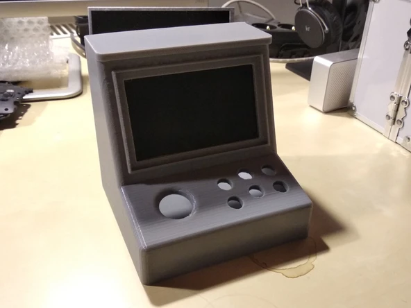 Mini Bartop Atari Makinesi Raspberry Pi (Plastik Aparattır!!!) - 4