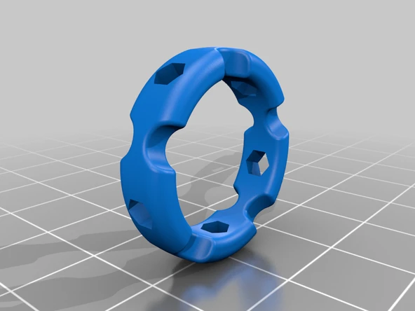 Byr Yüzük Tasarımım (Plastik Aparattır!!!) 3D - Resim 3