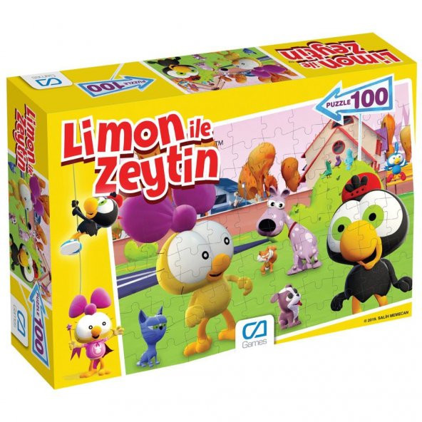 CA Games Li̇mon İle Zeyti̇n Puzzle 100Parça CA.5084