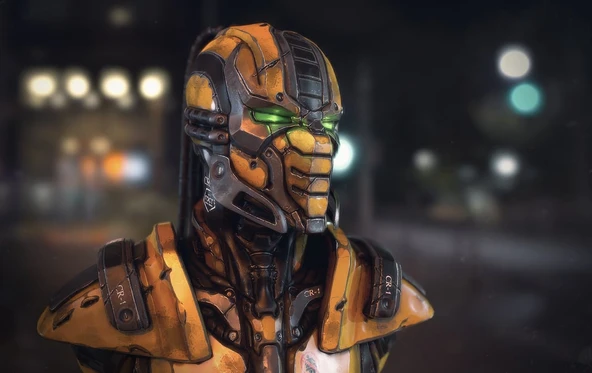 Mortal kombat cyrax (Plastik Aparattır!!!)